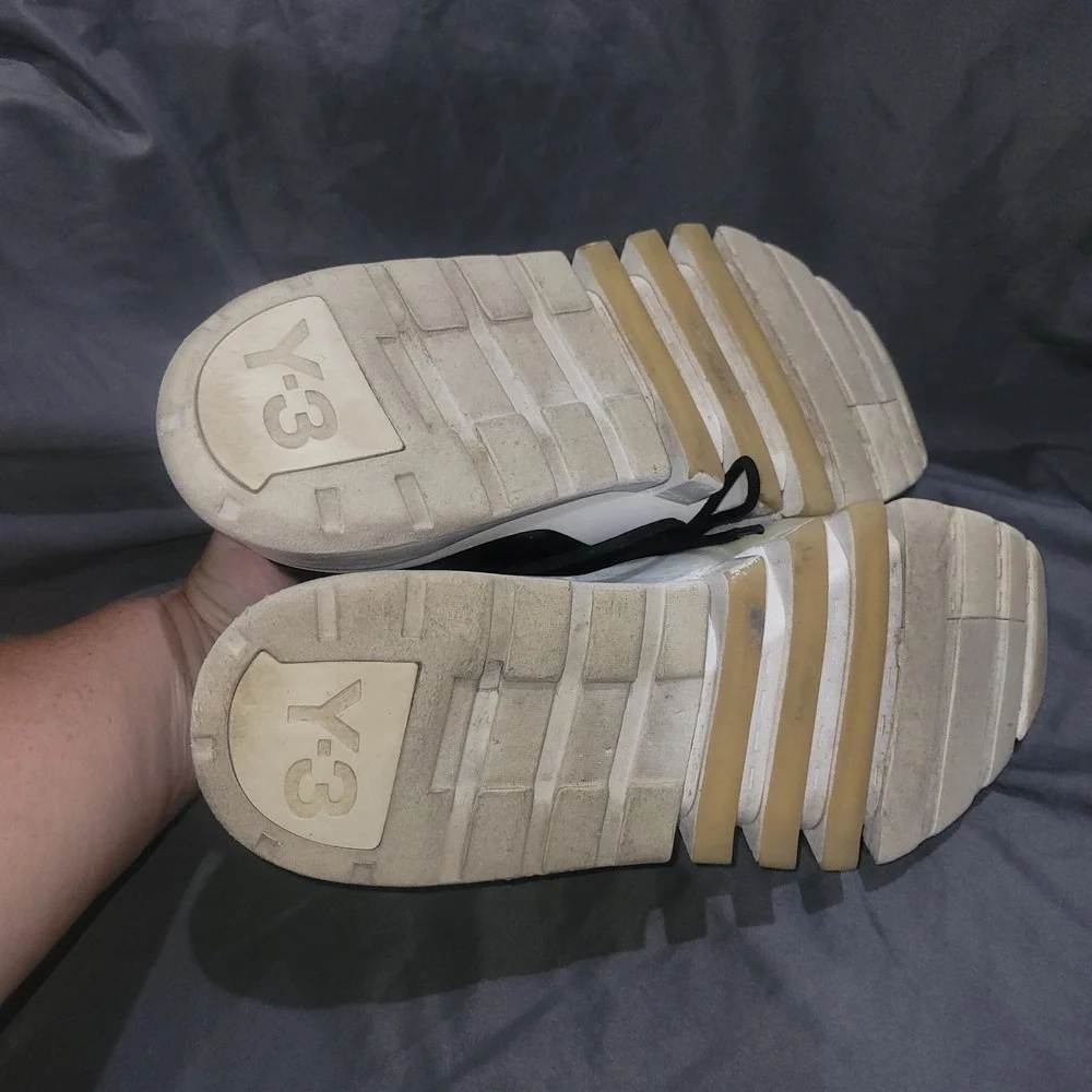 Vintage Winter 2017 Adidas Y-3 Collection Adidas Ayero Black And White Sz 11
